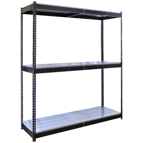 Rivet Shelving with Steel Deck